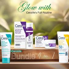 Complete Skin Care Kit – Night Cream, Retinol Serum, Acne Foaming Cleanser & Hydrating Mineral Sunscreen
