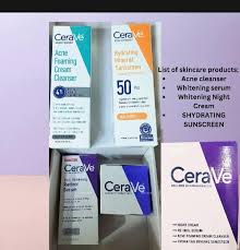 Complete Skin Care Kit – Night Cream, Retinol Serum, Acne Foaming Cleanser & Hydrating Mineral Sunscreen