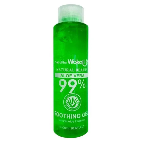 99% Aloe Vera Soothing Gel 300ml – Natural Moisturizer for Face, Body & Hair | After Sun, Acne & Dry Skin Care